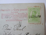 Cumpara ieftin Rara! Carte postala tanara in costum popular cu stampila rara Slobozia-Gară 1909