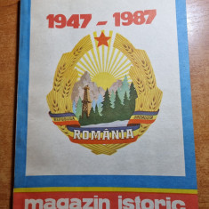 Revista Magazin Istoric - decembrie 1987