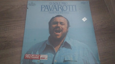 Vinil Luciano Pavarotti foto