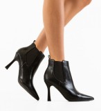Cumpara ieftin Botine dama Meny Negre 2