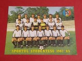 Foto Fotbal - SPORTUL STUDENTESC BUCURESTI (sezonul 1987-1988)