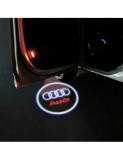 Proiectoare LED Logo Audi Portiere, Tuning Lumini Auto, Set 2 buc, Garantie 6 Luni