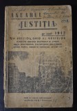 Anuarul Justiția pe anul 1942 un prețios ghid al grefelor - Gazeta Judecătorească - Drept