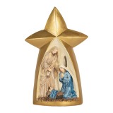 Figurina Nasterea Domnului polirasina multicolora 14x6x21 cm