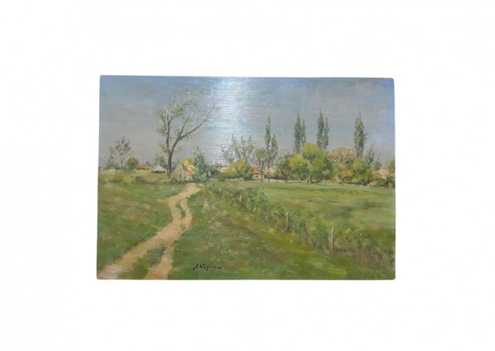 Alfons Vezoc - Peisaje banatene - Tablou