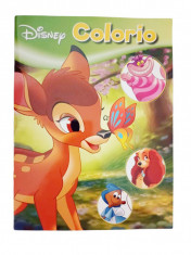 Carte de colorat Disney Colorio, Bambi, 32 de pagini, + 3 ani foto