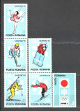 Romania.1971 Olimpiada de iarna SAPPORO ZR.430