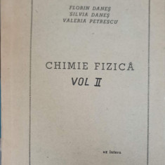 CHIMIE FIZICA VOL.2 TERMODINAMICA STATISTICA, CINETICA FIZICA A GAZULUI IDEAL, FIZICO CHIMIA STARILOR DE AGREGAR