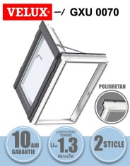 VELUX GXU 0070 - fereastra mansarda, iesire acoperis, poliuretan, 2 sticle