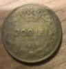 MNDRO Romania moneda 200 lei 1945