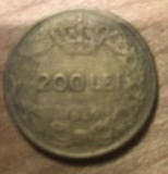 MNDRO Romania moneda 200 lei 1945
