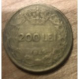 MNDRO Romania moneda 200 lei 1945