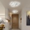 Lustra LED SQUARE 34W, 3 Patrate, lumina Rece/Calda/Neutra, Alb