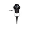 Lampa Gradina Erste Lagos-A, Otel Inoxidabil, Negru, 1 x GU10, 35W, IP44, 347.5x92 mm