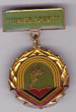 INSIGNA PIONIER Sportiv, Romania de la 1950