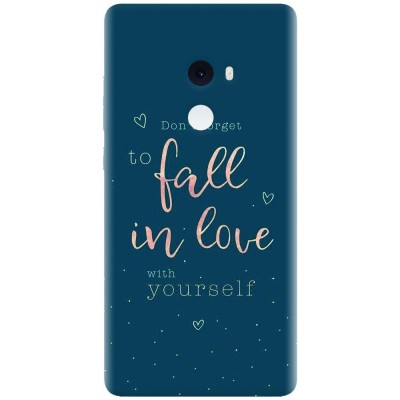 Husa silicon pentru Xiaomi Mi Mix 2, Fall In Love foto