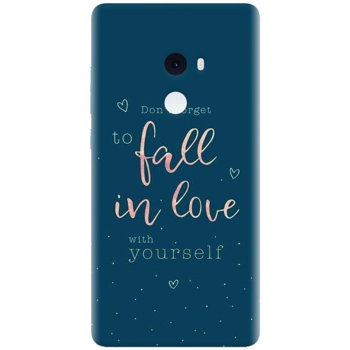 Husa silicon pentru Xiaomi Mi Mix 2, Fall In Love