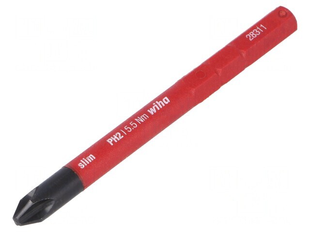 Tijă Phillips izolată PH2 75mm 1kVAC