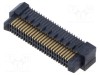 Conector PCB-PCB tată PIN 50 0,8mm ERM8 aurit SMT 1,4A SAMTEC