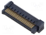Conector PCB-PCB tată PIN 50 0,8mm ERM8 aurit SMT 1,4A SAMTEC