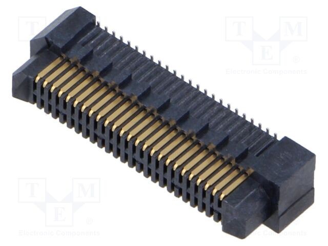 Conector PCB-PCB tată PIN 50 0,8mm ERM8 aurit SMT 1,4A SAMTEC