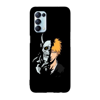 Husa compatibila cu Oppo A72, Viceversa, model Skull Clad Bleach, Silicon, TPU foto