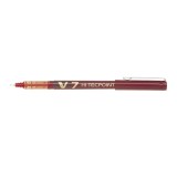 Cumpara ieftin Roller V7 Hi-Tecpoint Pilot 0.7 mm varf mediu Roller Pilot V7 Hi-Tecpoint 0.7 mm rosu