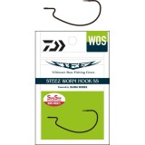 Carlig Steez Worm Wide Offset nr.1/0 9buc, Daiwa