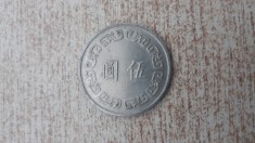 Taiwan - 5 new dollar.