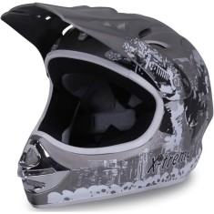 Casca cross/atv copii Action gri mat marime L foto