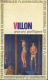 Francois Villon - Oeuvres poetiques