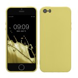 Husa pentru Apple iPhone 5 / iPhone 5s / iPhone SE, Silicon, Galben, 33098.119, Carcasa, Kwmobile
