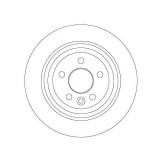 Set discuri frana Land Rover Freelander 2 (L359), Freelander 2 Van (L359), 2.0 Si4 4x4, 2.2 eD4, 2.2 SD4 4x4, 2.2 TD4 4x4, 3.2 4x4, punte spate, 302x, Trw