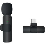 Microfon wireless tip lavaliera cu conector USB tip C/iPhone, Oem