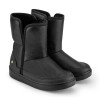 Ghete Fete Bibi Urban Boots New Black cu Blanita 37 EU, Negru, BIBI Shoes