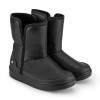 Ghete Fete Bibi Urban Boots New Black cu Blanita 35 EU, Negru, BIBI Shoes