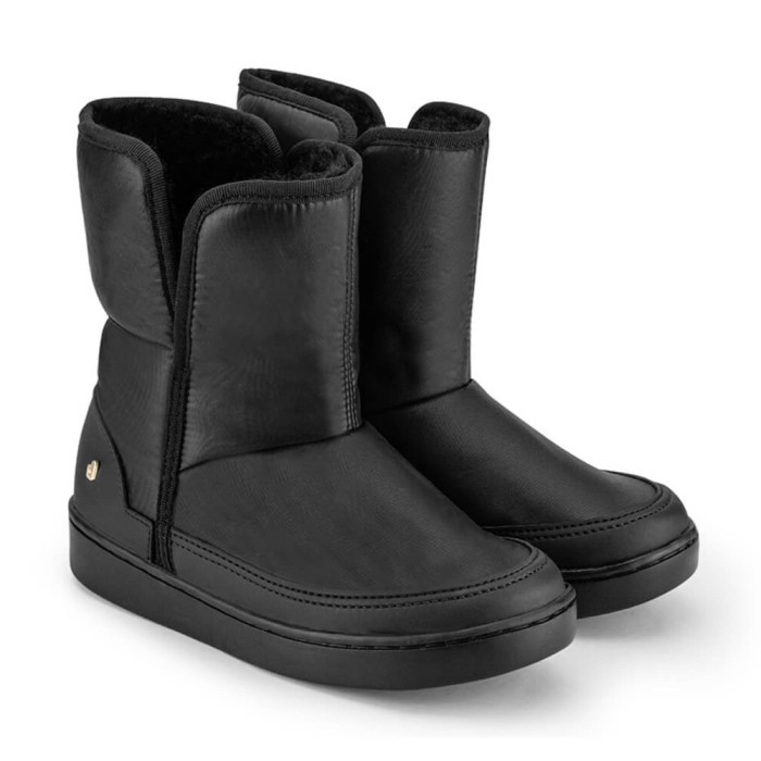 Ghete Fete Bibi Urban Boots New Black cu Blanita 25 EU