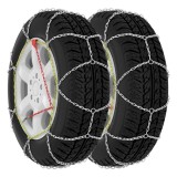 VidaXL Lanțuri antiderapante de zăpadă auto, 2 buc., 9 mm, KN110