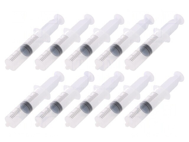 Set 10 Seringi 60ml Luer Lock Transparent Polipropilenă