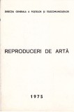 TSV - PLIANT DE PREZENTARE, REPRODUCERI DE ARTA, 1975 LP 871