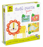 Puzzle educativ - Dudu Puzzle Frame: In The Savannah | Ludattica