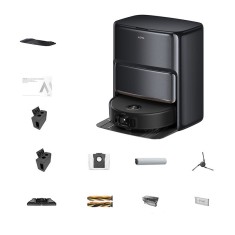 Aspirator robot cu mop Mova Z60 Ultra Roller Complete, 28.000 Pa, 6.400mAh, 210 min, HydroForce, statie colectare inteligenta