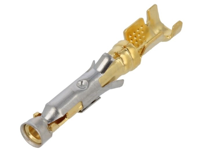 Conector mamă pin aurit pe cablu