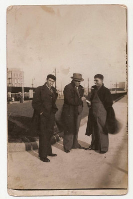 romani in portul Texas America de Nord 1939 foto
