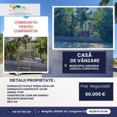 CASA DE VANZARE CENTRALA MEDGIDIA