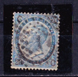 TSV$ - 1865 MICHEL 25 I ITALIA STAMPILAT