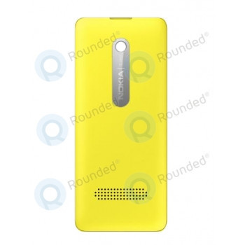 Capac baterie pentru Nokia 301, 301 Dual Sim galben foto