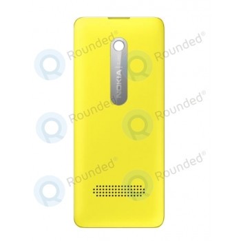 Capac baterie pentru Nokia 301, 301 Dual Sim galben foto