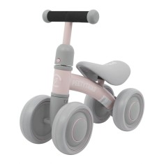 Bicicleta fara pedale, roti spuma EVA, ghidon antiderapant, roz