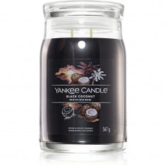 Yankee Candle Black Coconut lumânare parfumată I. Signature 567 g